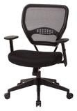 PittsburghOfficeChair.com - Office Star - Space Seating 5500 Back Managers Chair with Black Mesh Fabric Seat by Office Star - Office Chair - New & Used Office Furniture. Local built in Pittsburgh. Office chairs, desks, tables and workstations.