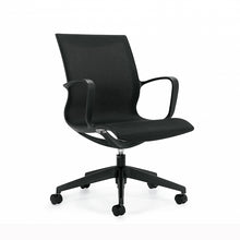 Load image into Gallery viewer, Global Total Office - Solar Conference Chair - Black - Modern office chair - interior design - chicago office chairs - naperville home office